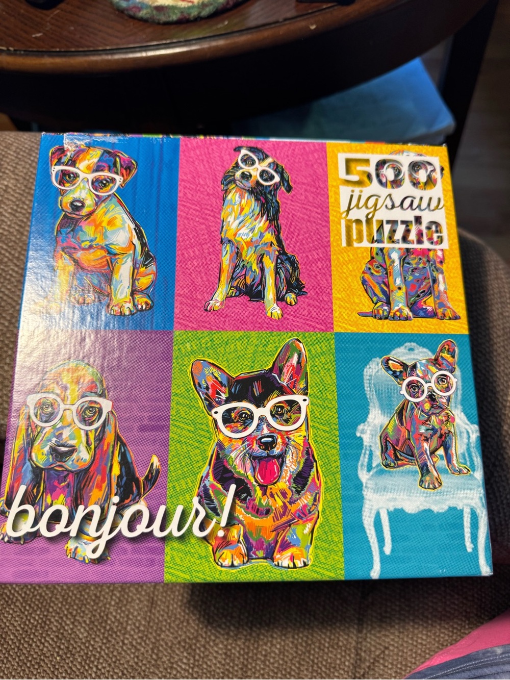 “Bonjour” 500 Piece Jigsaw Puzzle
